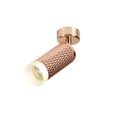 Sienna 1 Light Surface Mounted Spotlight GU10, Rose Gold/Acrylic Ring additional 5