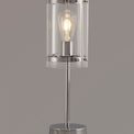 Primrose Table Lamp, 1 Light E27, Polished Chrome additional 1