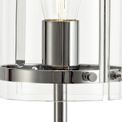 Primrose Table Lamp, 1 Light E27, Polished Chrome additional 5