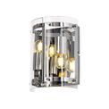 Primrose Wall Light, 2 Light E27, Polished Chrome additional 3