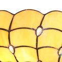 Camillie Tiffany 30cm Wall Lamp, 2 x E14, Beige/Clear Crystal additional 7