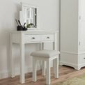 Ayre Bedroom - White Dressing Table 80 x 40 x 80 cm additional 8