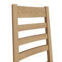 Cumbria Dining &amp; Occasional Ladder Back Chair Wooden Seat 44.5 x 52 x 105 cm additional 3