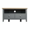 Devon Dining &amp; Occasional Grey Corner TV Unit  90 x 44 x 48 cm additional 3