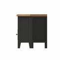 Devon Dining &amp; Occasional Grey Corner TV Unit  90 x 44 x 48 cm additional 4