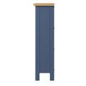 Helston Dining Blue Small Wide Bookcase  70 x 22 x 82 cm additional 6