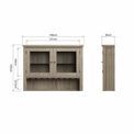 Firth Dining Large Dresser Top 170 x 30 x 105 cm additional 7