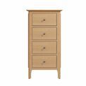 Northampton Bedroom 4 Drawer Narrow Chest 50 x 40 x 95 cm additional 3