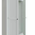 Dundee Bedroom - White Full Hanging Wardrobe 100 x 58 x 200 cm additional 5