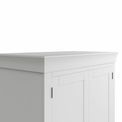 Dundee Bedroom - White Full Hanging Wardrobe 100 x 58 x 200 cm additional 7