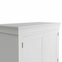 Dundee Bedroom - White 2 Door 4 Drawer Wardrobe 120 x 58 x 200 cm additional 7