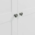 Dundee Bedroom - White 2 Door 4 Drawer Wardrobe 120 x 58 x 200 cm additional 6