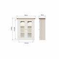 Tay Dining-White Small Dresser Top 85 x 30 x 100 cm additional 9