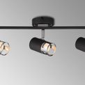 Abbey 3 Light Linear Bar Spotlight GU10, Graphite / Polished Chrome additional 1