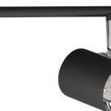 Abbey 3 Light Linear Bar Spotlight GU10, Graphite / Polished Chrome additional 2