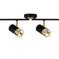 Abbey 4 Black/Painted Gold Linear Bar Spotlight Light (GU10) additional 7