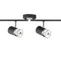 Abbey 4 Light Linear Bar Graphite / Polished Chrome Spotlight (GU10) additional 7