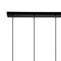 Abbey Black / Painted Gold GU10, 5 Light Bar Linear Pendant Light additional 5