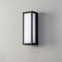Ada Flush Frosted 10W LED Anthracite Wall Lamp additional 2