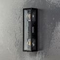 Ada Flush Wall Lamp, 2 x E27, IP65, Anthracite, 2yrs Warranty additional 2