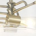 Amber Semi Flush Ceiling Light additional 6