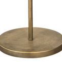 Edith Floor Lamp 3 Light E14 Aged Gold / Cream Fabric Shade additional 6