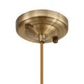 Marion Switched Pendant Light Kit 1.5m, 1 x E27, Antique Brass / Golden Brown Braided Cable additional 3