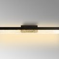 Mindi Wall Lamp, 12W LED, 3000K, 1000lm, IP44, Sand Black, 3yrs Warranty additional 1