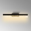Mindi Wall Lamp, 8W LED, 3000K, 600lm, IP44, Sand Black, 3yrs Warranty additional 1