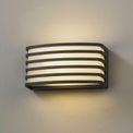 Olive Wall Lamp, 1 x E27, IP54, Anthracite/Opal PC Shade, 2yrs Warranty additional 1