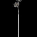 Scarlett Floor Lamp, 2 x 6W LED, 4000K, 920lm, Polished Chrome, 3yrs Warranty additional 2