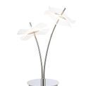 Scarlett Table Lamp, 2 x 6W LED, 4000K, 920lm, Polished Chrome, 3yrs Warranty additional 4
