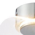 Scarlett Wall Light, 1 x 6W LED, 4000K, 460lm, Polished Chrome, 3yrs Warranty additional 5