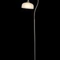 Shelby Floor Lamp 1 Light E27 Satin Nickel / Frosted Glass additional 8