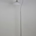 Shelby Floor Lamp 1 Light E27 Satin Nickel / Frosted Glass additional 2