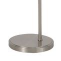 Shelby Floor Lamp 1 Light E27 Satin Nickel / Frosted Glass additional 7