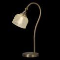 Shelby 1 Light E27 Antique Brass / Prismatic Glass Table Lamp additional 8
