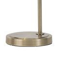 Shelby 1 Light E27 Antique Brass / Prismatic Glass Table Lamp additional 7