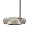 Shelby Table Lamp 1 Light E27 Satin Nickel / Frosted Glass additional 7