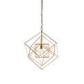 Abberwick 1 Light Pendant Small Antique gold leaf additional 1