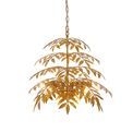 Barnston 5 Light Pendant Distressed gold finish additional 1