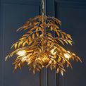 Barnston 5 Light Pendant Distressed gold finish additional 3