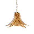 Barnston Pendant Distressed gold finish additional 1