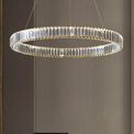 Cadnam Chrome Plate &amp; Clear Crystal Pendant Light additional 3