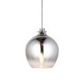 Calcutt Pendant Chrome ombre glass &amp; chrome plate additional 1