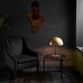 Carstairs Table Lamp Soft gold &amp; dark bronze effect paint additional 3