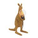 Kevin Kangaroo Lamp Vintage gold paint &amp; matt black additional 1
