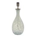 Dorton Table Lamp Base Only Artisan glass &amp; brushed bronze plate additional 1