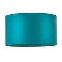 Dorton Shade Teal satin fabric &amp; matt antique brass plate additional 1