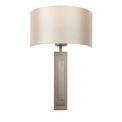 Dreen Wall Light Brushed bronze finish &amp; mink satin fabric additional 1